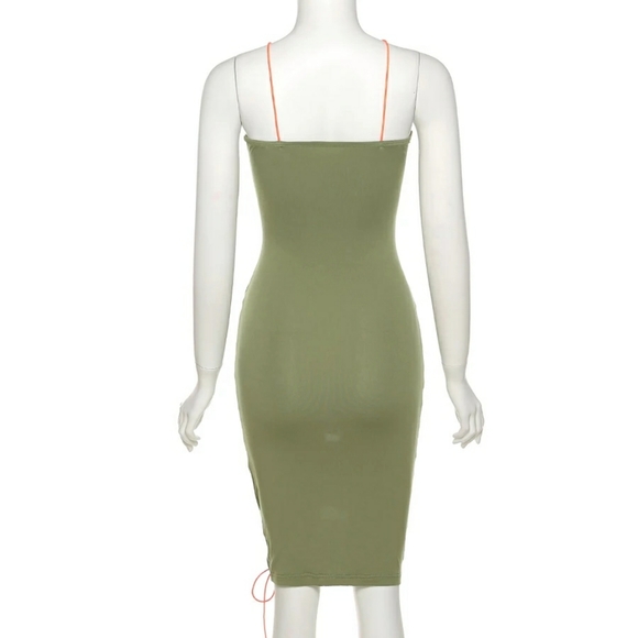 đź’‹DRAWSTRING ROPE HOLLOW-OUT DRESS!!! - Picture 5 of 15